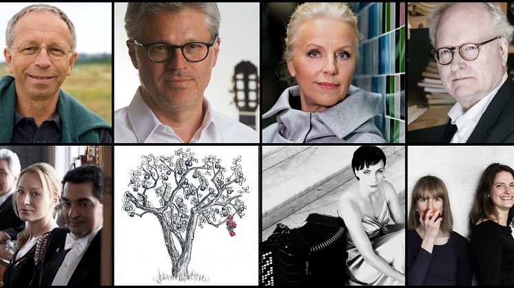 Anne Sofie von Otter, Edda Magnason, Hans Pålsson med flera till Kivik
