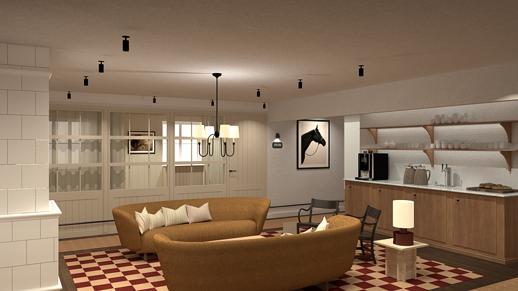 Renderingsbild av Fågelbrohus nya konferensvåning.