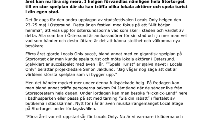Upplev ett år i Östersund under en dag