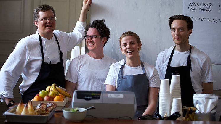 Härligt gäng på Atelier Food