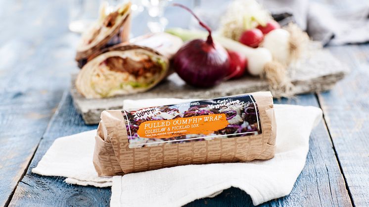 Här är Circle K:s nya kryddiga, vegetariska wrap