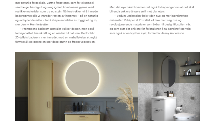 20-tallets baderom