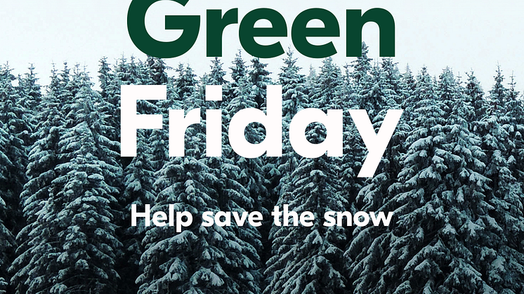 Haglöfs does Green Friday instead of Black Friday