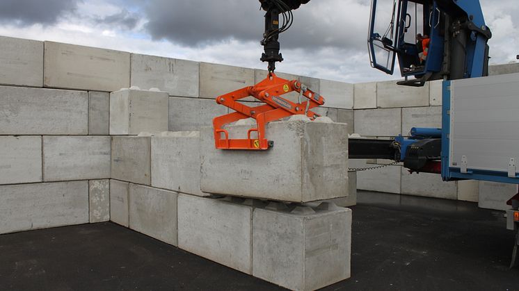 C3C levererar betongblock med enkelt montage