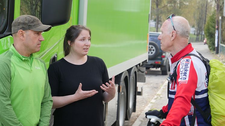 Samarbeid med SLF om blindsoneteknologi