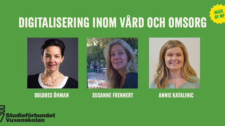 Kvällsseminarium om digitalisering inom vård och omsorg