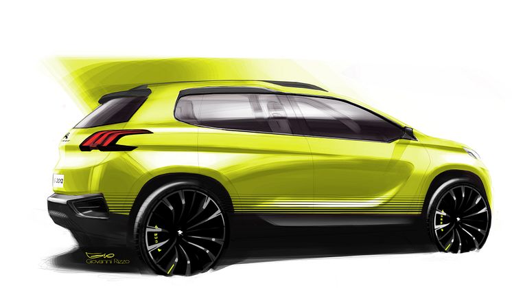 Peugeot 2008 Concept, en crossover för världen