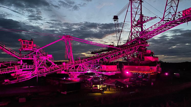 Das MIND WORLD Industriekultur Festival findet inmitten der beeindruckenden Kulisse des Bergbau-Technik-Parks statt - Foto: Bergbau-Technik-Park 