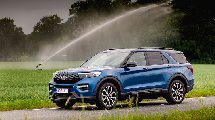 Ford Explorer ladbar hybrid blir politiets nye ressurskjøretøy
