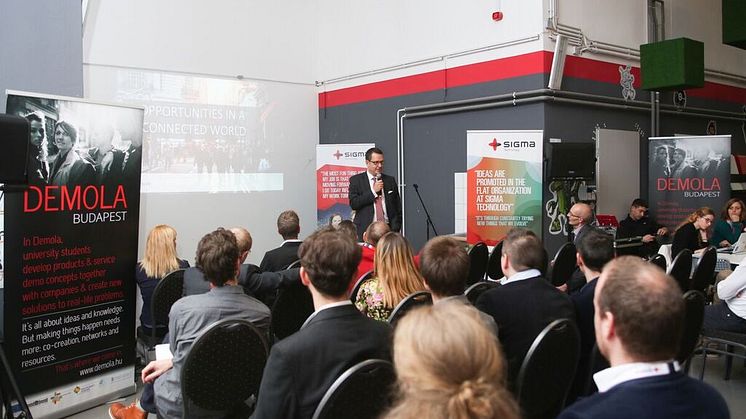 Sigma takes a witty spin on IoT in Budapest