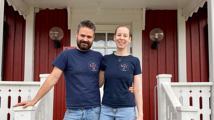 Dan Allen och Kerstin Hörnfeldt på Root i Tavelsjö