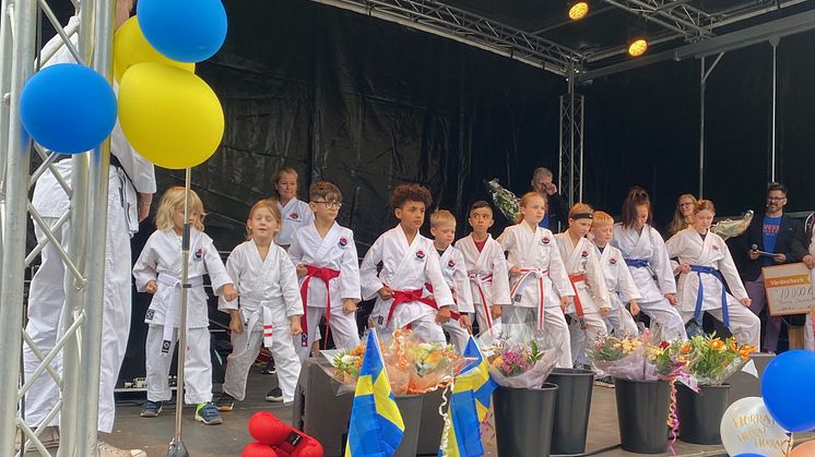 Elever från Shotokan Karateklubb