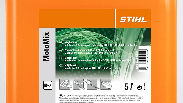 Minimal fordamping og mindre skadelig miljøpåvirkning med ny bensinkanne fra STIHL