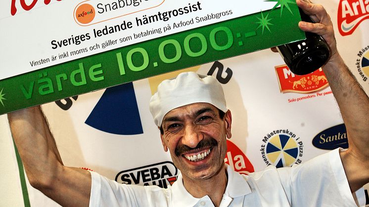 Sveriges godaste pizza bakas i Kalmar!