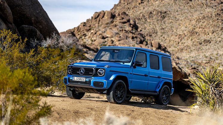 Nu är det äntligen premiär för den eldrivna versionen av G-Klass: Mercedes-Benz G 580 with EQ Technology 