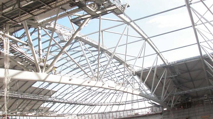 Taket på Friends Arena