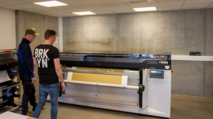 Colorado-printeren er i full sving