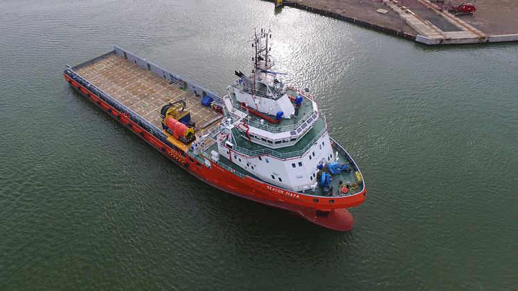 Seacor Maya was the first MEXMAR vessel chosen for KONGSBERG’s unique ‘Full Picture’ delivery