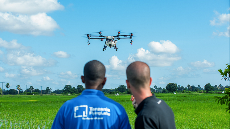 ​Drone manufacturer teams up with a malaria task force using the Agras MG-1S to contribute to malaria elimination