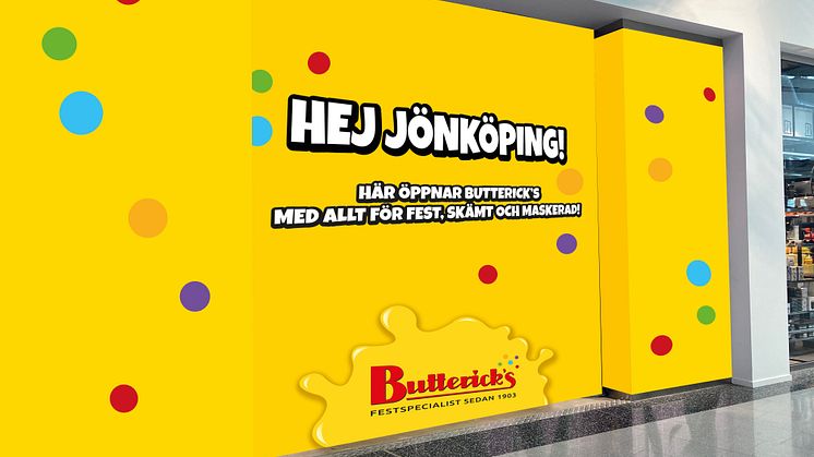 Butterick’s öppnar butik i Jönköping