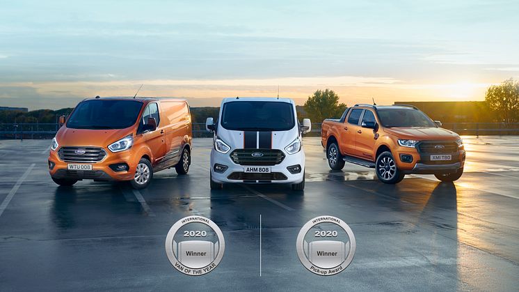 Ford vinner Årets Transportbil och Årets Pickup