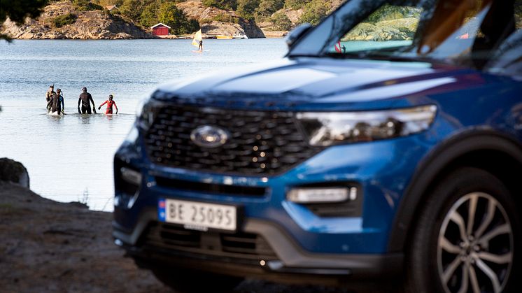Ford Explorer ladbar hybrid Hove 2020 komoot