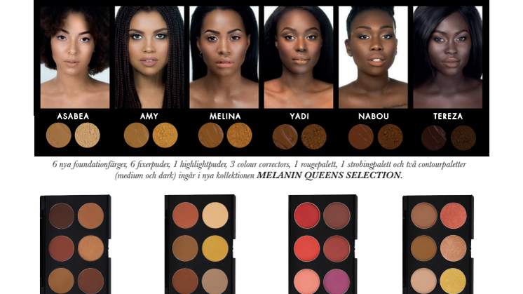 NY SVENSK MAKEUP FÖR MÖRK HUD