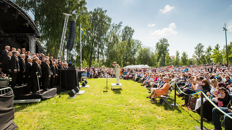 ​Nu släpper vi hela programmet för festligt nationaldagsfirande i dagarna två