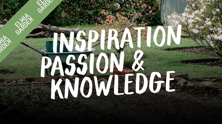 Pressinbjudan 2022: Inspiration, passion & knowledge på Elmia Garden 