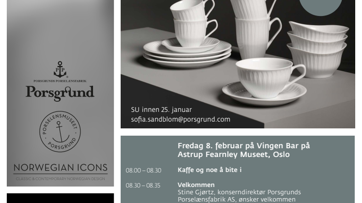 Invitasjon lansering Spire 8. februar Vingen Bar