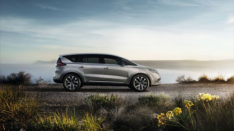PREMIÄR FÖR NYA ESPACE PÅ PARIS MOTOR SHOW 2014