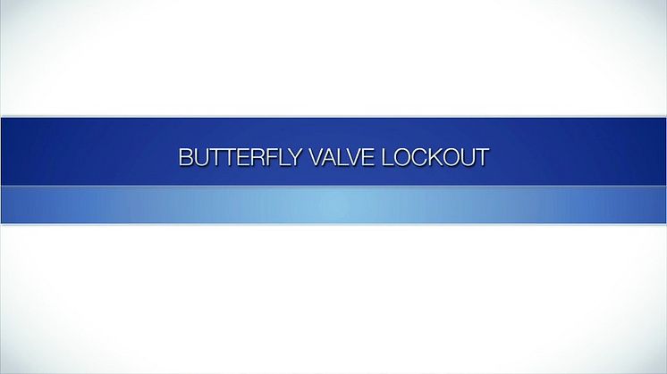 Brady Butterfly Valve Lockout Device