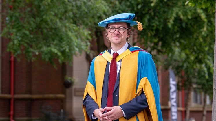 Dr Henry Kippin, CEO of the North East Combined Authority, has been awarded an honorary degree of Doctor of Civil Law. Photo: Simon Veit-Wilson