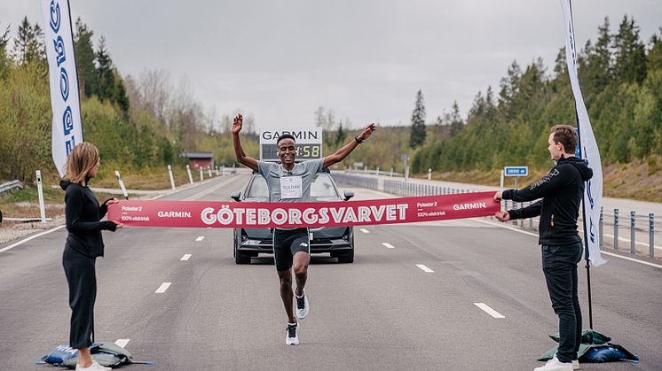 Löparna sprang nästan två varv runt jorden i det virtuella Göteborgsvarvet