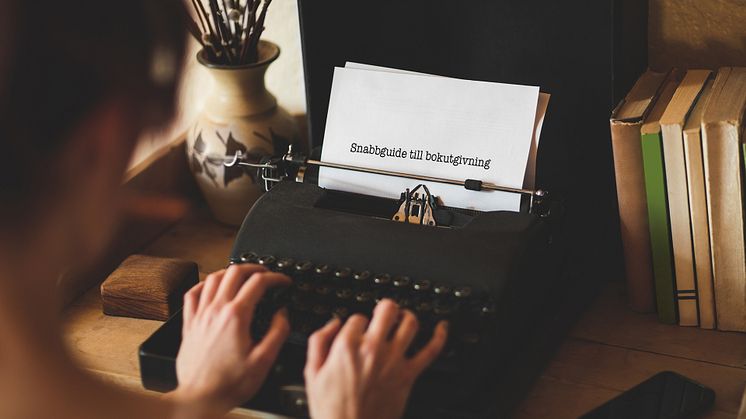 ”Snabbguide till bokutgivning” är den första boken du ska läsa om du vill lära dig att ge ut en bok.