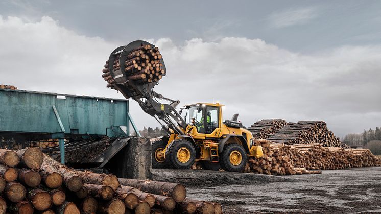 Volvo L70H - timmerhantering