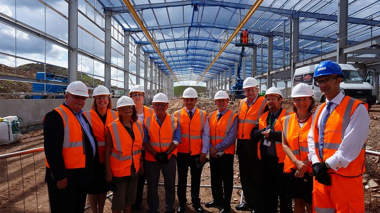 Hitachi Rail Europe celebrates progress on Stoke Gifford Train Maintenance Centre