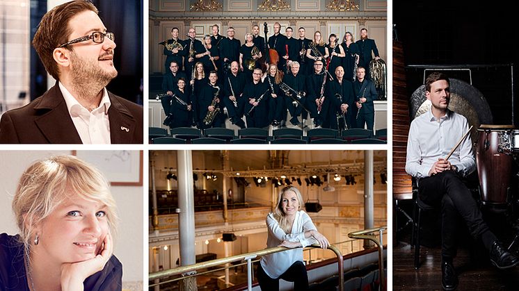 Benjamin Staern, Andrea Tarrodi, Blåsarsymfonikerna, Cathrine Winnes, Lauri Metsvahi