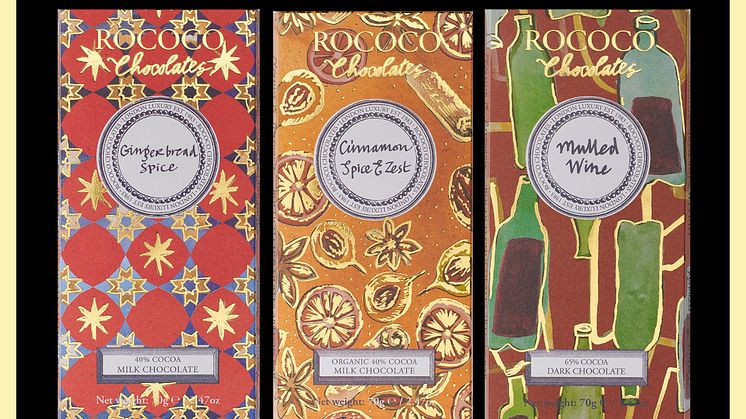 Rococos nya ekologiska julchoklad