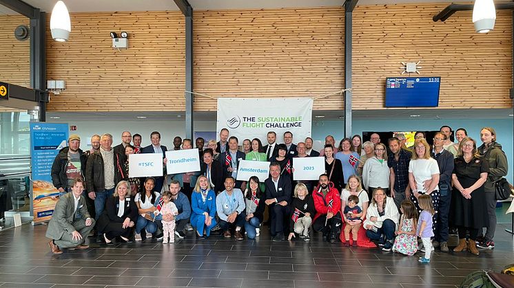 The Sustainable Flight Challenge with all 