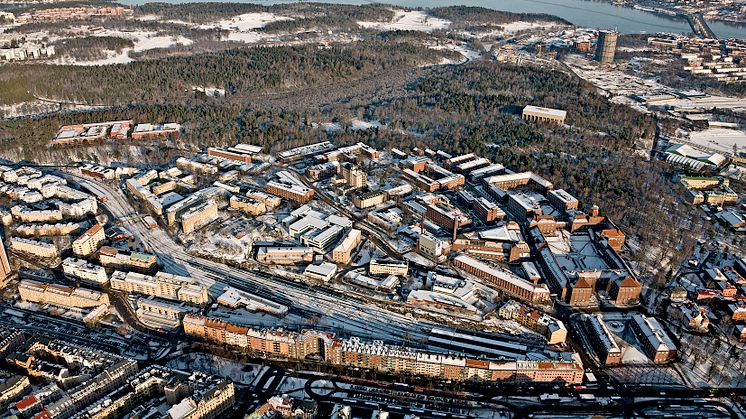 Kungliga Tekniska högskolan, flygbild 