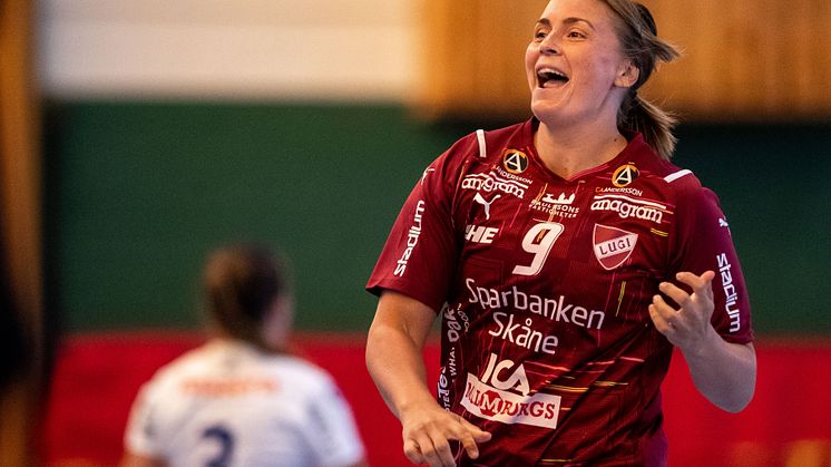 Isabelle Gulldén har utsetts till den mest värdefulla spelaren i SHE kommande säsong. FOTO: Nils Jakobsson, Bildbyrån