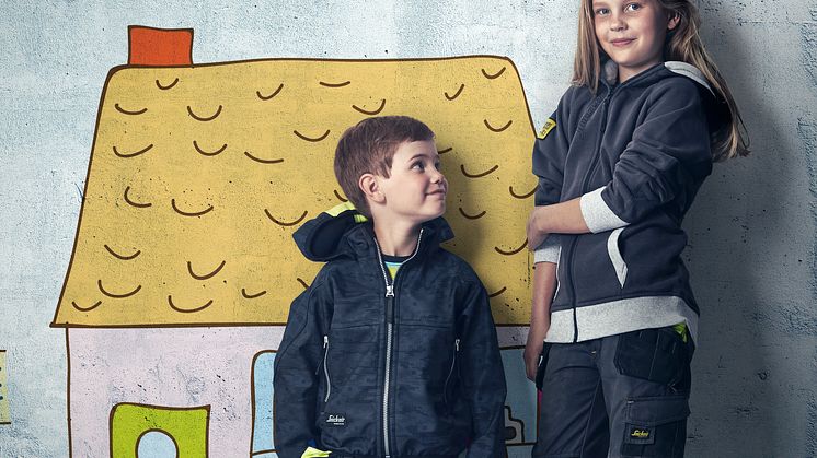 Snickers Workwear lanserar en barnkollektion