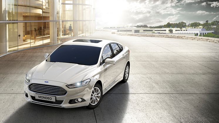 Nye Ford Mondeo - her som hybridversjon