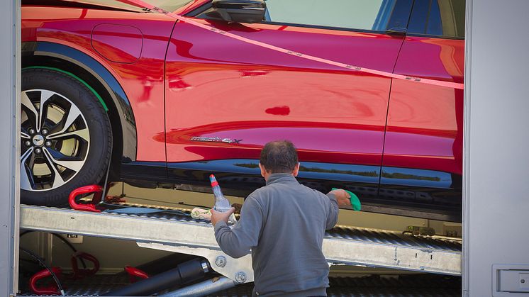 Ford Mustang Mach-E  preproduksjonsbil, Norge, Sommeren 2020