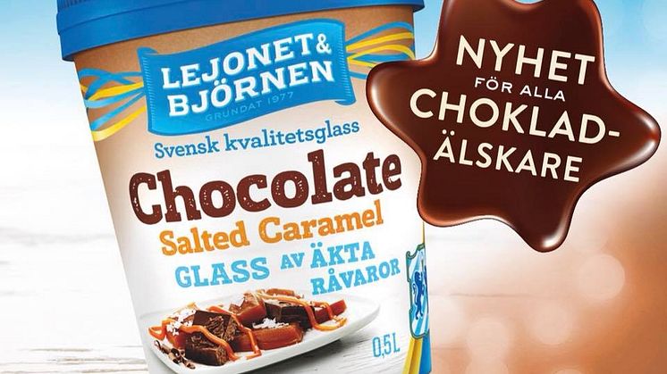 Nyhet Lejonet&Björnen Chocolate Salted Caramel 