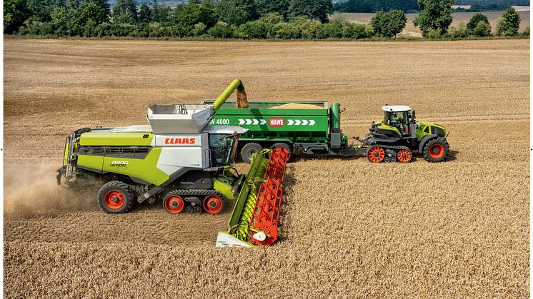 25 years of TERRA TRAC from CLAAS in Paderborn – 35 years of TERRA TRAC experience