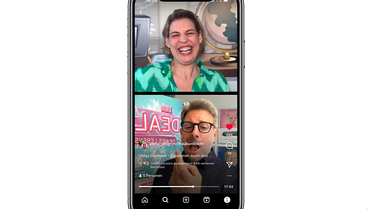 Mockup. Live-Talk mit Elena Uhlig