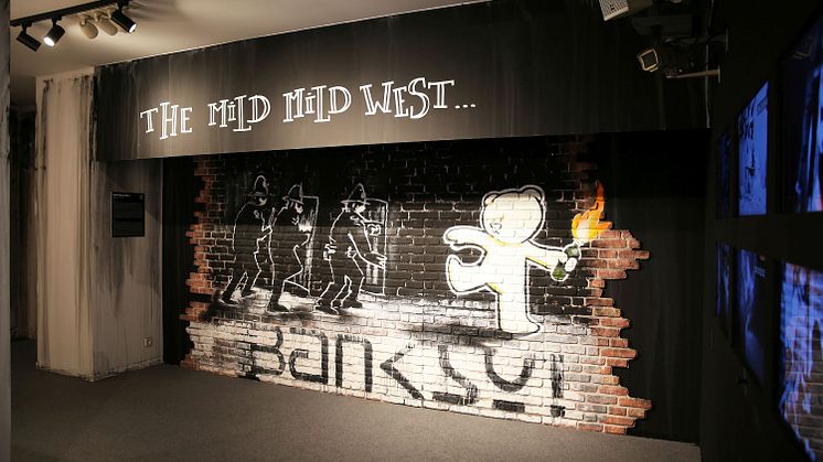 Ausstellung "House of Banksy" in Leipzig