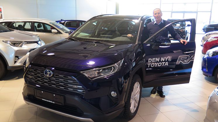 Folke-SUVen RAV4 er klar for lansering på Sortland